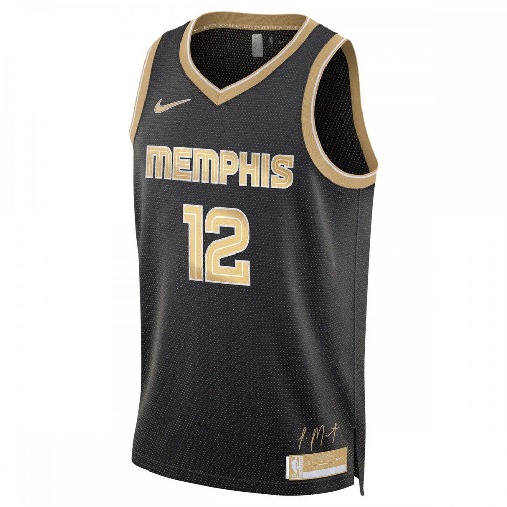 Ja Morant Memphis Grizzlies Unisex Select Series Swingman Jersey – Black-Pro Kit Vault | Brand New 26/27 Sports Jerseys